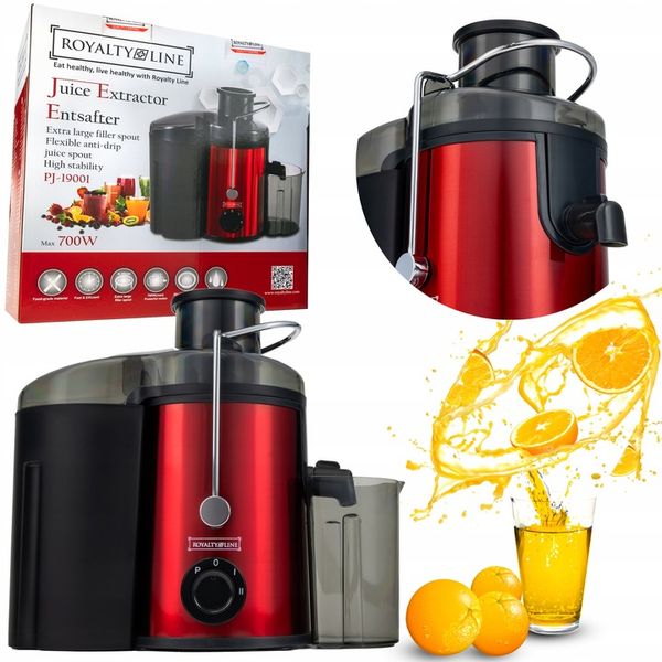 SOKOWIRÓWKA WYSOKOOBROTOWA WYCISKARKA OWOCÓW NA SOK FRESH JUICE INOX zdjęcie 5