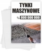 ulotki A6 reklamowe firmowe 1000 szt różne wzory TYKI MASZYNOWE
