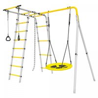 Plac zabaw Leśna Polanka | Drabinki Lina Bocianie gniazdo 100 kg