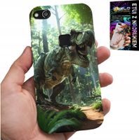 ETUI DO HUAWEI P10 LITE - DINO DINOZAUR TYRANOZAUR CASE + SZKŁO