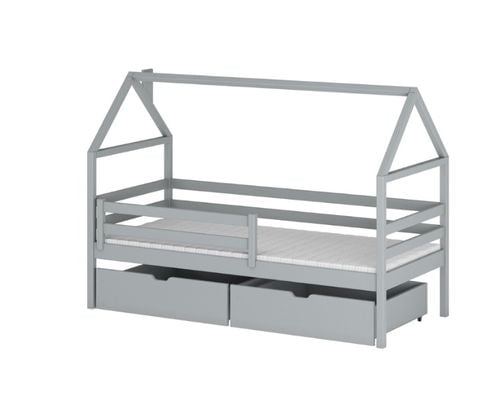 Łóżko parterowe 1- osobowe domek Aron 80x160 na Arena.pl