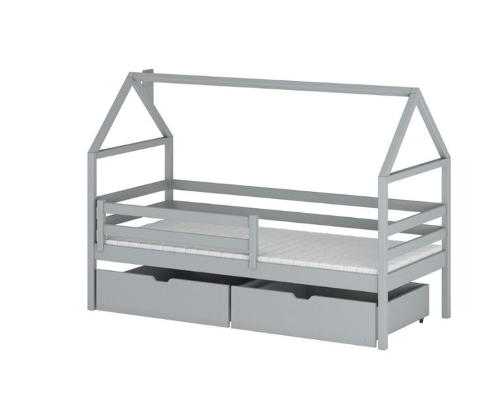 Łóżko parterowe 1- osobowe domek Aron 80x160 zdjęcie 1