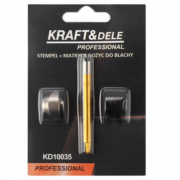Stempel + matryca do nożyc do blachy kraft&dele KD10035 zdjęcie 7