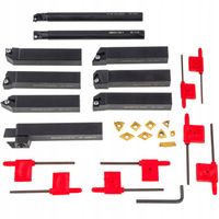 ZESTAW NOŻY TOKARKISCH SKŁADANYCH NÓŻ TOKARSKI 16x16 mm 28 el. FT028016