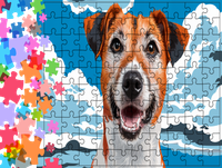 Puzzle tradycyjne Zwierzęta - Pies