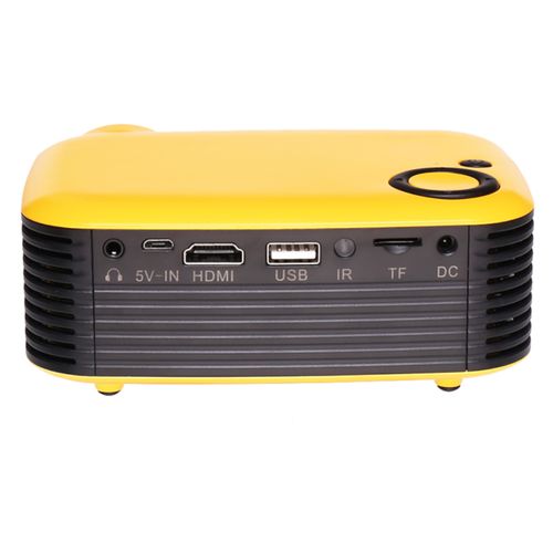 PROJEKTOR LED Mini BEZPRZEWODOWY 14-80" CZARNY na Arena.pl