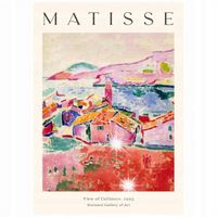 Plakat 59,4x42 A2 Henri Matisse abstrakcja BOHO artysta sztuka reprodukcja