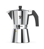 Kawiarka aluminiowa Pezzetti Italexpress 6 filiżanek włoski styl srebrna