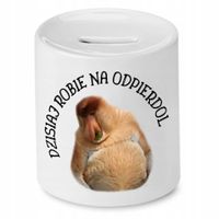 Skarbonka Nosacza Janusza Dzisaj Robię Na Z Nadrukiem Ze Zdjęciem