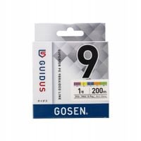 GOSEN GUIDUS 9X JAPOŃSKA PLECIONKA WĘDKARSKA #1.0 200 M MULTICOLOR