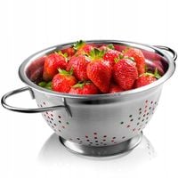 Cedzak Durszlak Sito Głęboki Stal Nierdzewna 19,5