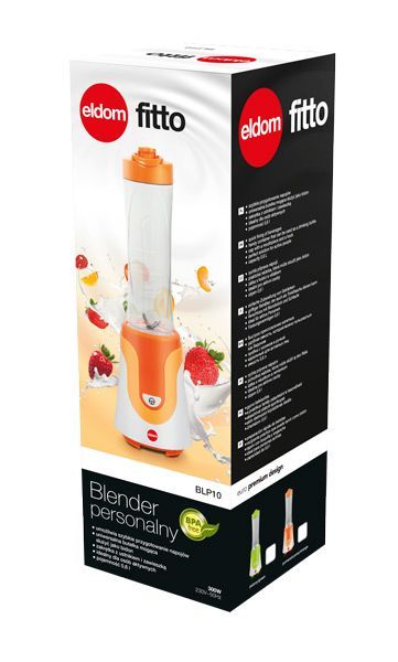 Blender ELDOM BLP10  Mikser Smoothie MIX&amp;GO - zielony zdjęcie 14