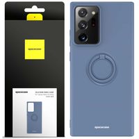 Spacecase Silicone Ring Galaxy Note 20 Ultra Blue