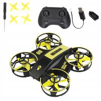 DRON WYTRZYMAŁY ŻÓŁTY MINI ŻYROSKOP UTRZYMANIE WYSOKOŚCI