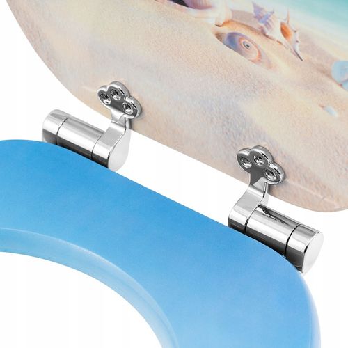 DESKA WC SEDESOWA KLOZETOWA TOALETOWA WOLNOOPADAJACA UNIWERSALNA MDF na Arena.pl