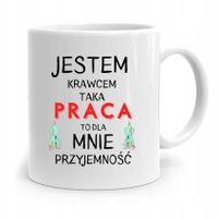 Kubek Prezent Krawcowej Krawca Jestem Krawcem Z Nadrukiem Ze Zdjęciem