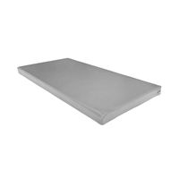 Materac gimnastyczny UNDERFIT 120 x 60 x 6 cm twardy szary