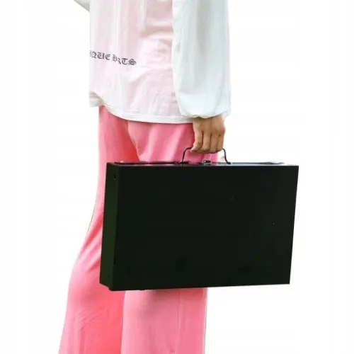 SKŁADANY GRILL WĘGLOWY PRZENOŚNY WALIZKOWY TURYSTY na Arena.pl