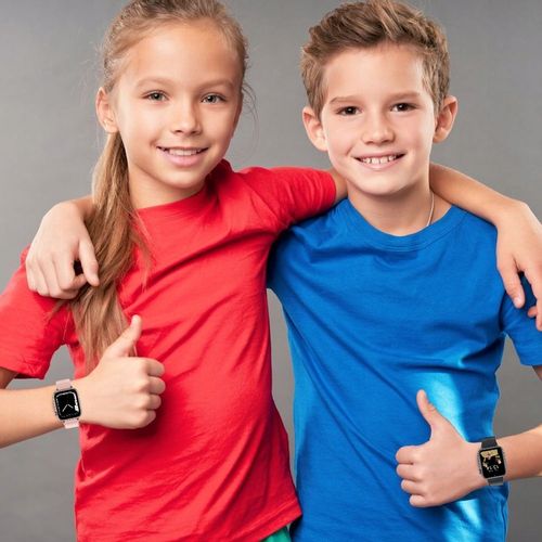 Smartwatch dla dzieci Dziecka 4G Manta Kevin Czarny GPS Gry SOS Rozmowy na Arena.pl