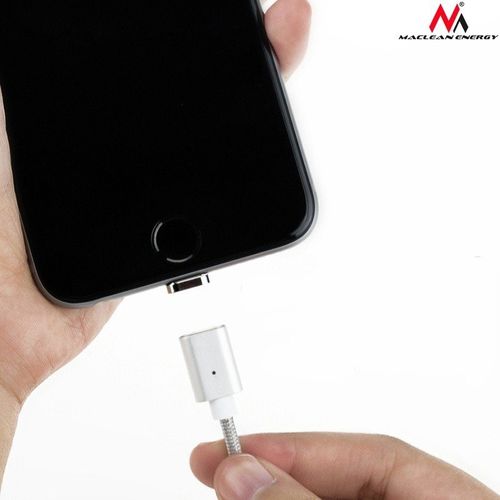 Kabel micro USB magnetyczny silver MCE160 - Quick & Fast Charge na Arena.pl