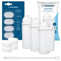 Zestaw Wessper do ekspresu Siemens EQ Series: filtr do wody tabletki wycior