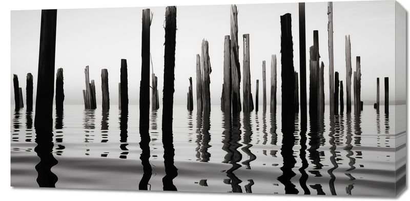 Obraz 100x50cm Refleksje Nad Wodą zdjęcie 1
