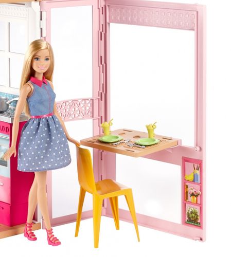 Mattel Domek + lalka Barbie na Arena.pl