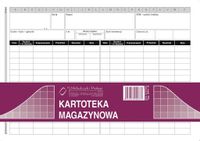 DRUK 344-3 KARTOTEKA MAGAZYNOWA A5