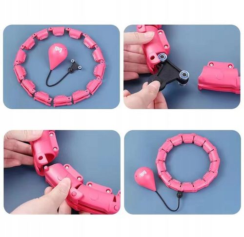 HULA HOP ODCHUDZAJĄCE Z OBCIĄŻENIEM Moduły z Wypustkami HULAHOP + OBCIĄŻNIK na Arena.pl