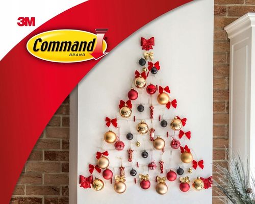 Haczyki Samoprzylepne COMMAND na Ozdoby Świąteczne 40 szt na Arena.pl
