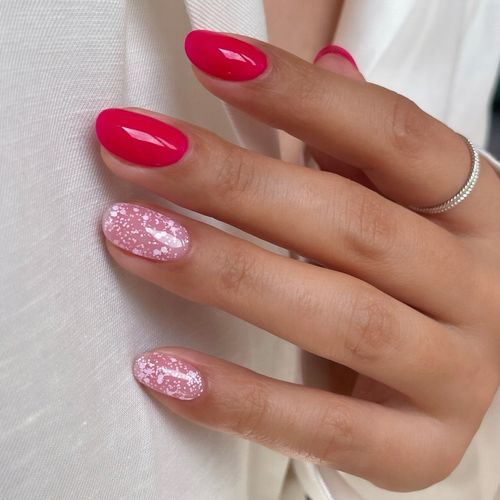 SEMILAC LAKIER HYBRYDOWY 491 STRAWBERRY ICE 7ml na Arena.pl