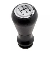 Peugeot 206 98-09 Gałka zmiany biegów/ 5 biegów srebrna