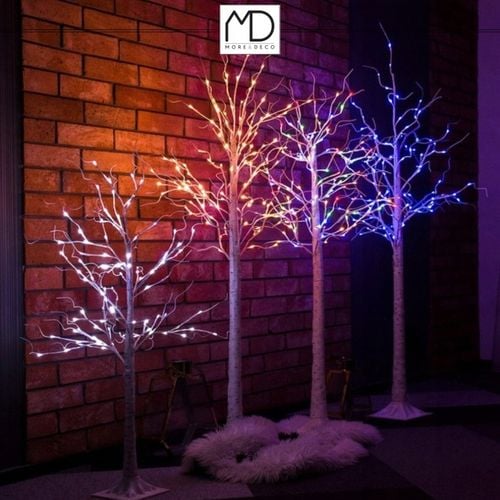 Brzoza led 120cm 48led multikolor drzewko dekoracja bożenarodzenie kolorowy na Arena.pl