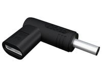 Adapter USB gniazdo USB-C-wtykDC1,35/4,0