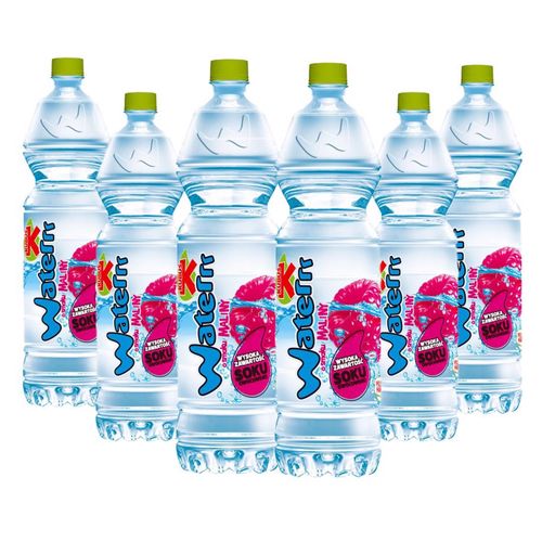 Kubuś Waterrr Napój o smaku maliny 1,5 l x 6 sztuk na Arena.pl