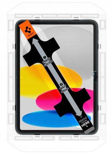 Szkło hartowane SPIGEN Glas.TR EZ Fit do Apple iPad 10.9 2022 + ramka na Arena.pl