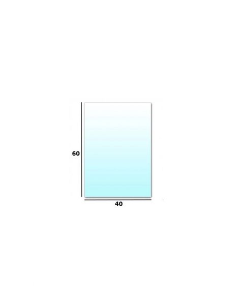 Podstawa szklana hartowana - szyba pod Piec lub Kominek 60x40 cm zdjęcie 1