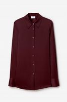 Koszula FLIPPA K Silk burgund R44