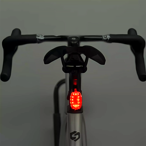 LAMPKA LAMPKI ROWEROWE OŚWIETLENIE LED PRZÓD + TYŁ AKUMULATOROWE NA USB na Arena.pl