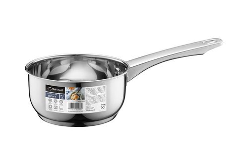 Rondel rondelek stalowy z rączką 1 l 15 cm kapslowe dno indukcja zmywarka na Arena.pl