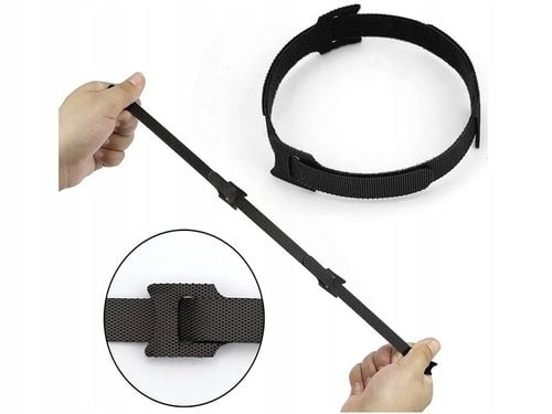 100 x OPASKA RZEP PASKI DO KABLI TAŚMA RZEPOWA WIELOKROTNEGO UŻYTKU na Arena.pl