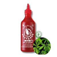 Sriracha ostry sos 61% chilli z konopią hot hemp sauce bezglutenowy 455ml