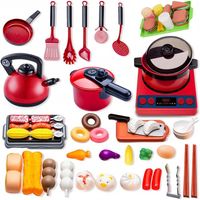 ZESTAW KUCHENNY DLA DZIECI 61 SZT KUCHENNE AKCESORIA