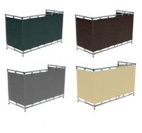 Osłona balkonowa beżowa 1,1m x 5m.