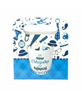 kubek ceramiczny z napisem Dla Mojego Chłopaka od Najlepszej Dziewczyny