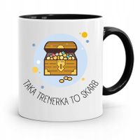 Dla Trenera Trenerki Kubek Czarny Taka To Skarb Z Nadrukiem Ze Zdjęciem