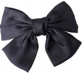 kokarda Spinka do włosów duża kokardka na włosy  N165_Czarny