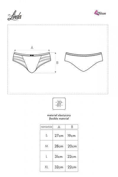 Majtki Linda rozmiar - M zdjęcie 2