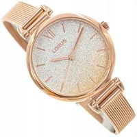 DAMSKI ZEGAREK LORUS RG232QX5 ELEGANCKI BROKATOWY BRANSOLETA MESH