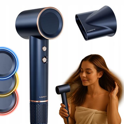 UWANT SUSZARKA DO WŁOSÓW JONIZACJA CICHA 58dB REDUKCJA HAŁASU JONIZUJĄCA na Arena.pl
